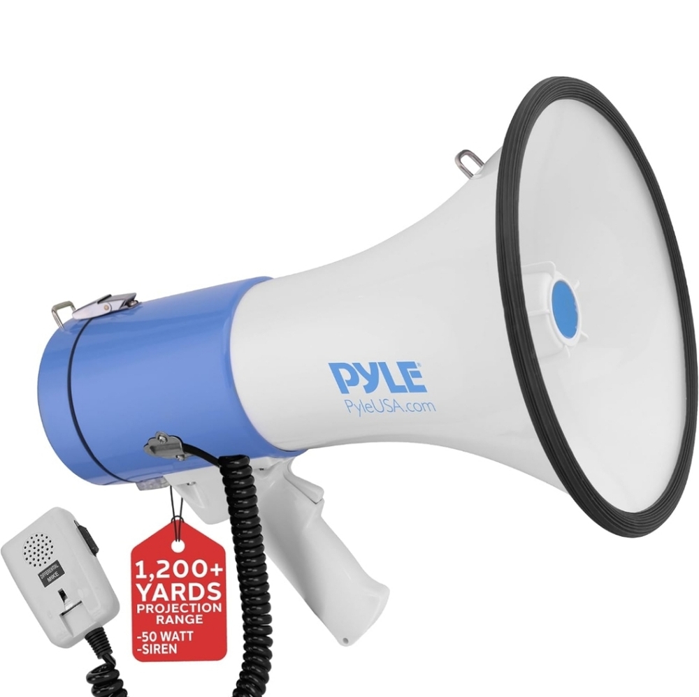 PYLE 50Watt MEGAPHONE NWT (BIN 009)